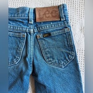 Vintage Lee Slim Fit 4/5 year Denim Jeans